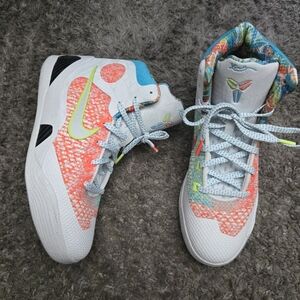 Nike Kobe IX 9 Elite High Protro GS Youth 7Y What The Kobe Kids 012026